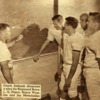 Weeb Ewbank Diagramming Play for Baltimore Colts Players