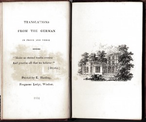 Translations from the German in Prose and Verse, trans. by Ellis Cornelia Knight, 1812