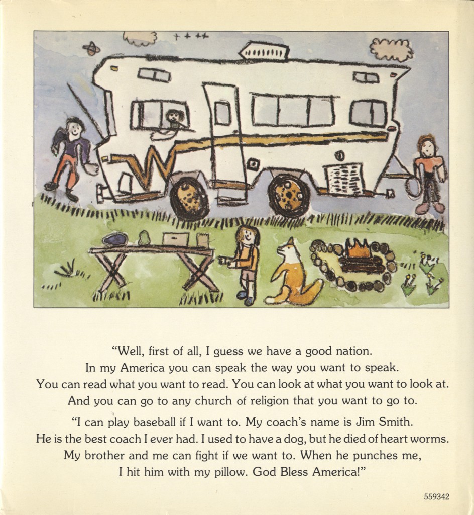 From: A Child's History of America written by America's Children. 1975