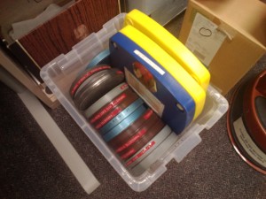 Box of reels