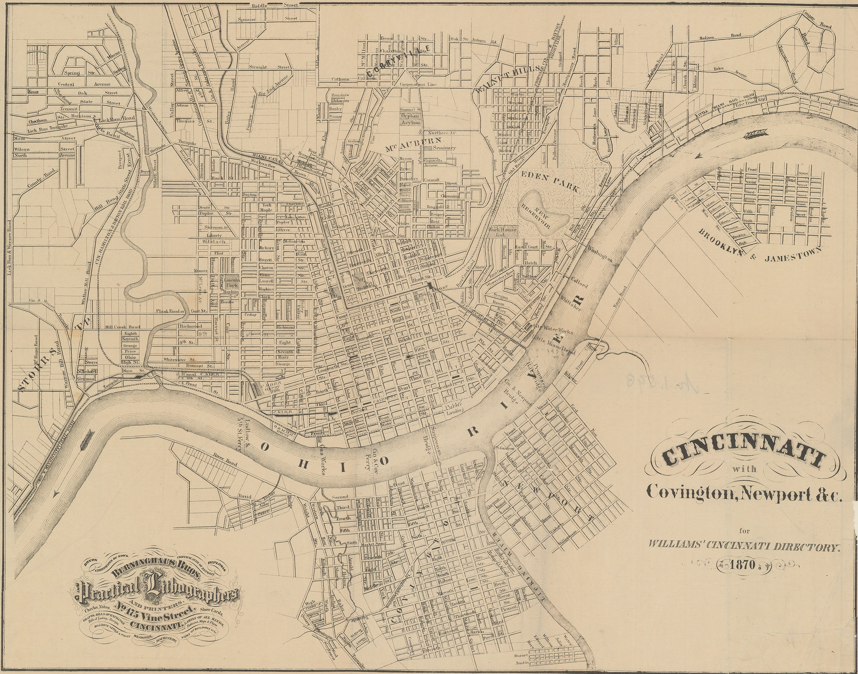 Cincinnati in the 1870s