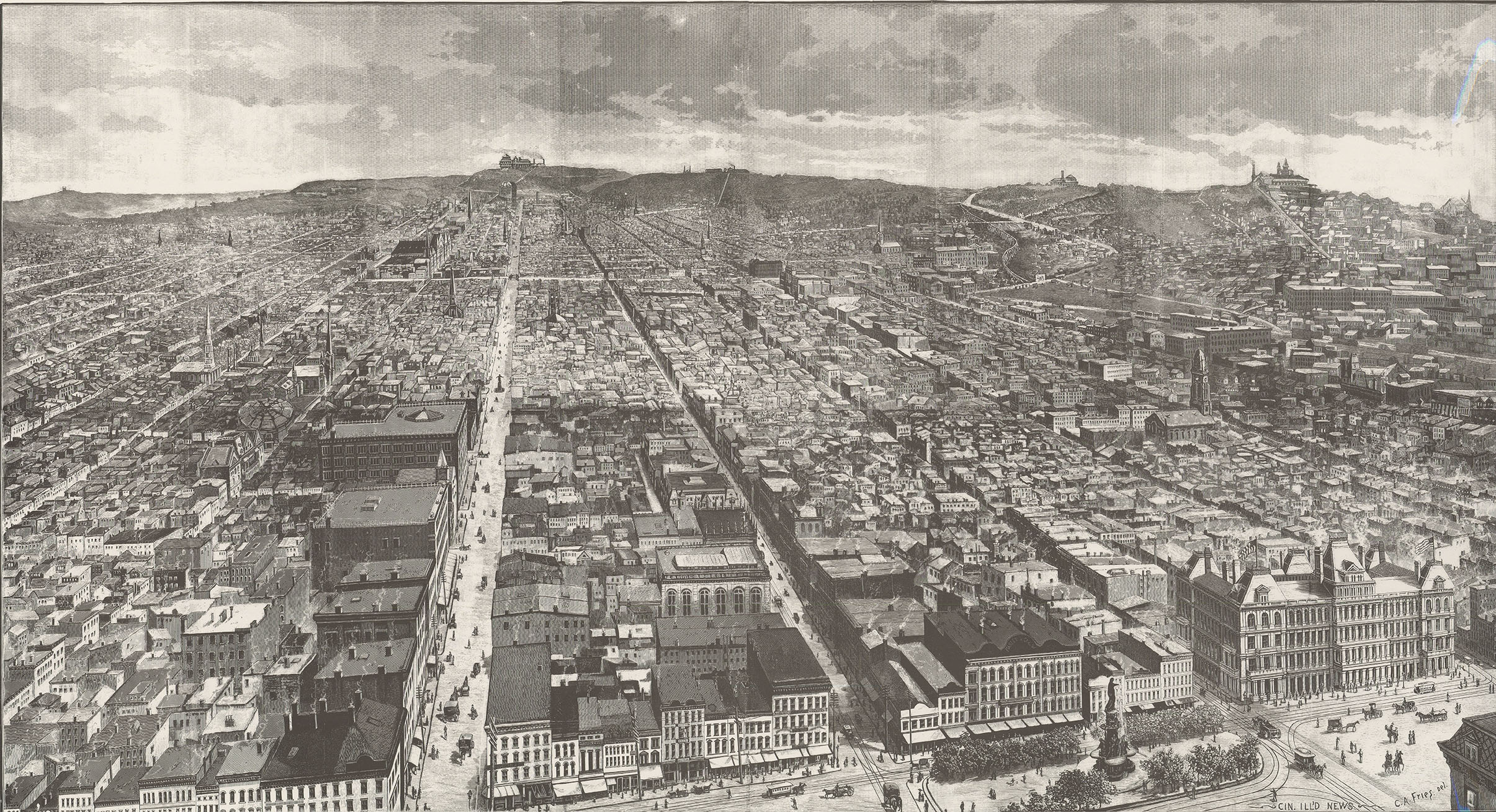 Cincinnati in the 1880s