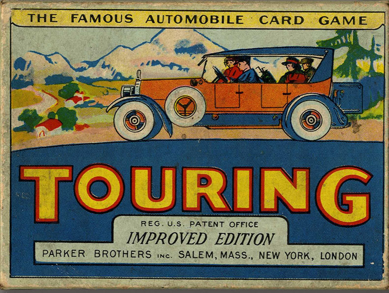 Touring - The Famous Automobile Card Game. Published 1926.