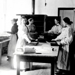 Western Students Making Bread