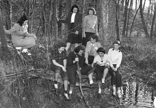 1950s: Pond