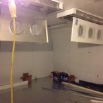 Inside the new cold storage unit
