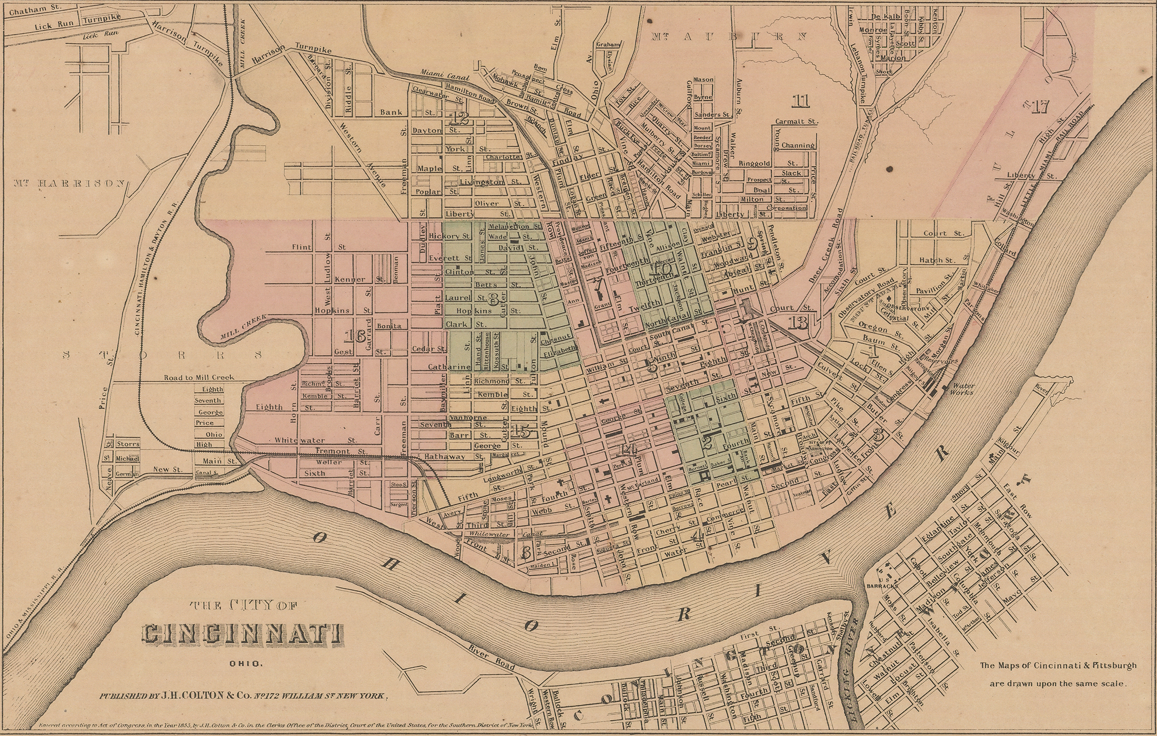 Cincinnati in the 1850s