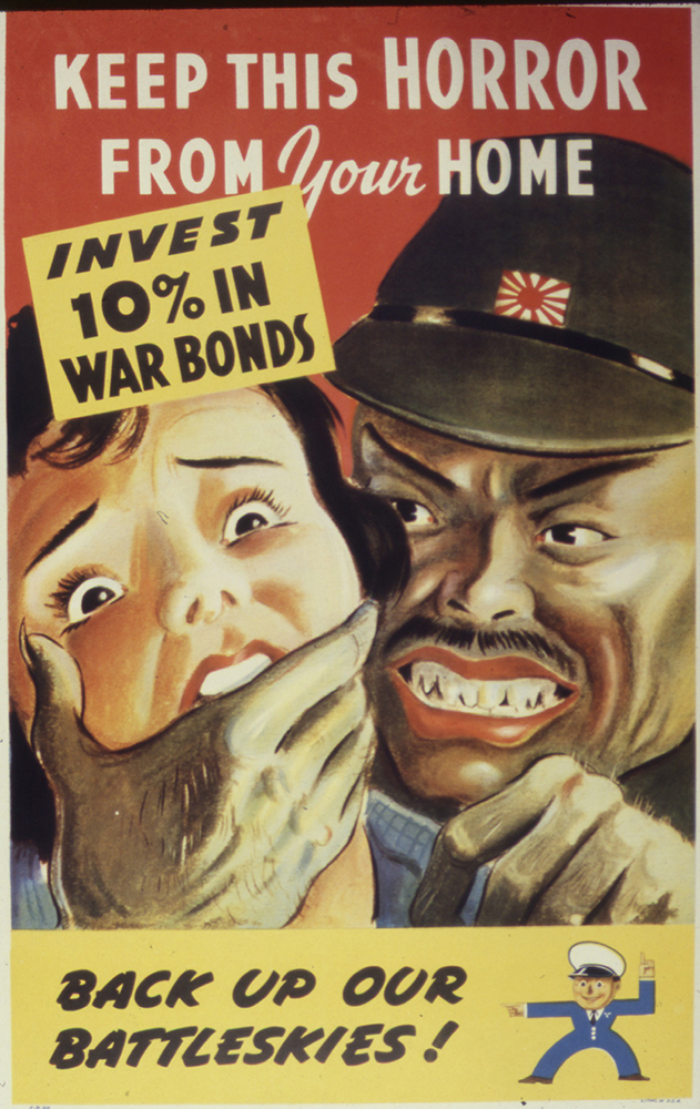 Example of anti-Japanese propaganda taken from the Wikimedia Commons